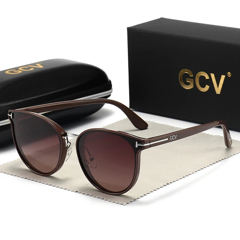 GCV Polarized Cat Eye Sunglasses - Luxury Fashion