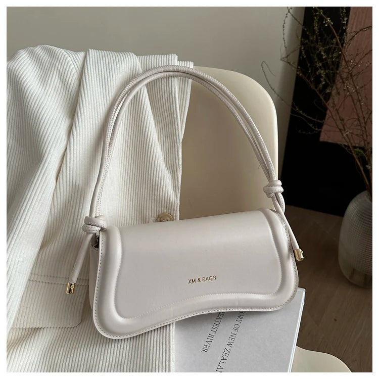 Faionable mat Women's Crossbody Bag Underarm Bag Soft PU Leather Single oulder Bag for Casual Ocns