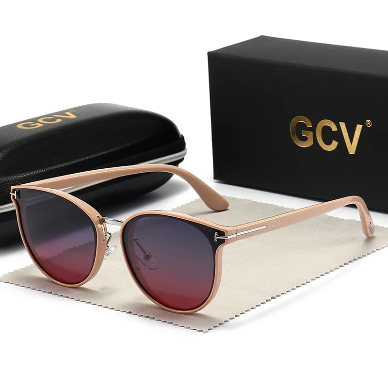 GCV Polarized Cat Eye Sunglasses - Luxury Fashion