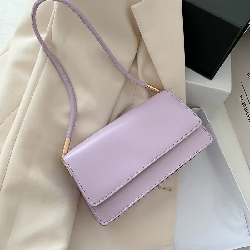 Elegant Solid Color Crossbody Bags for Women