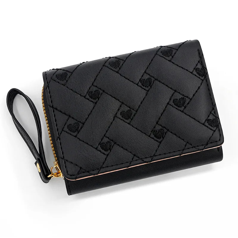 Wallets for Women Kawaii Cute Wallet Luxury Designer Lady Wallet Pink Purse Womens Wallet Small Women Leather Wallet Coin Purse