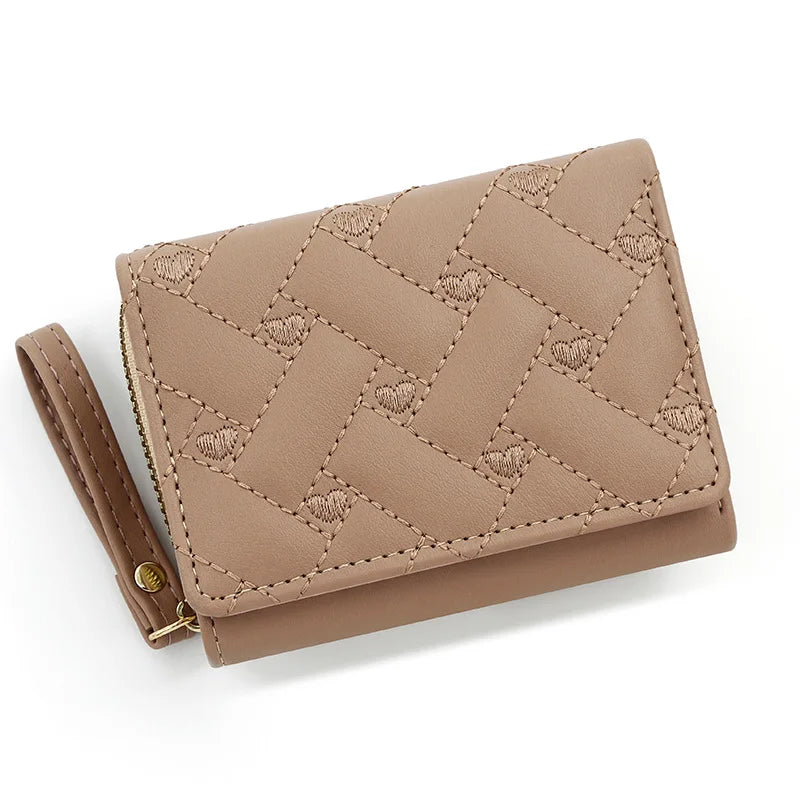 Wallets for Women Kawaii Cute Wallet Luxury Designer Lady Wallet Pink Purse Womens Wallet Small Women Leather Wallet Coin Purse