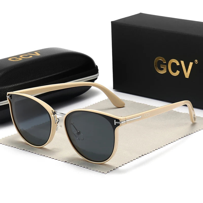 GCV Polarized Cat Eye Sunglasses - Luxury Fashion