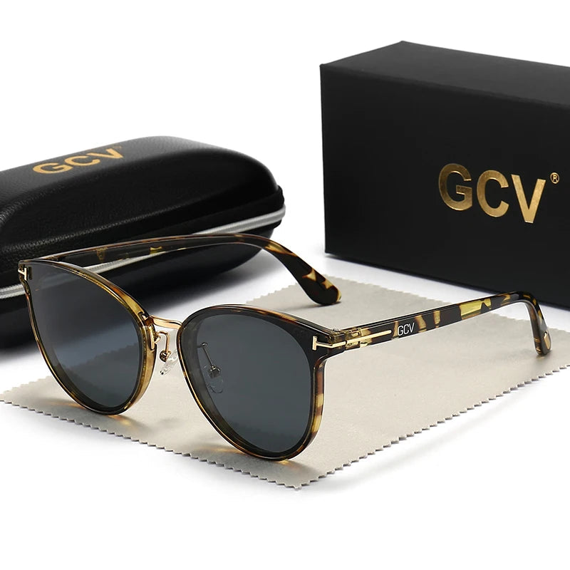 GCV Polarized Cat Eye Sunglasses - Luxury Fashion