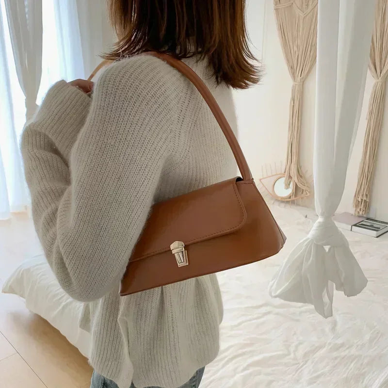 Elegant Solid Color Crossbody Bags for Women