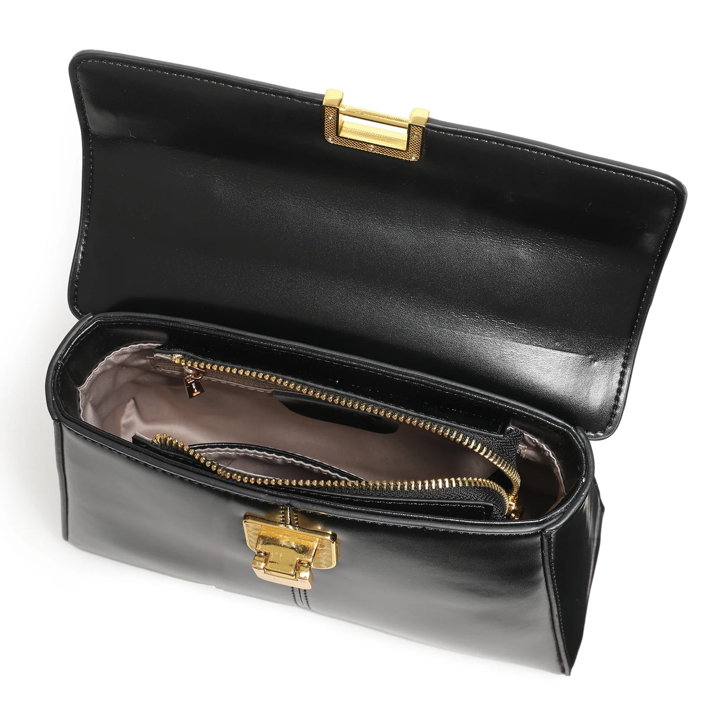 ITAMOOD Luxury Leather Women's Handbag with Scarf
