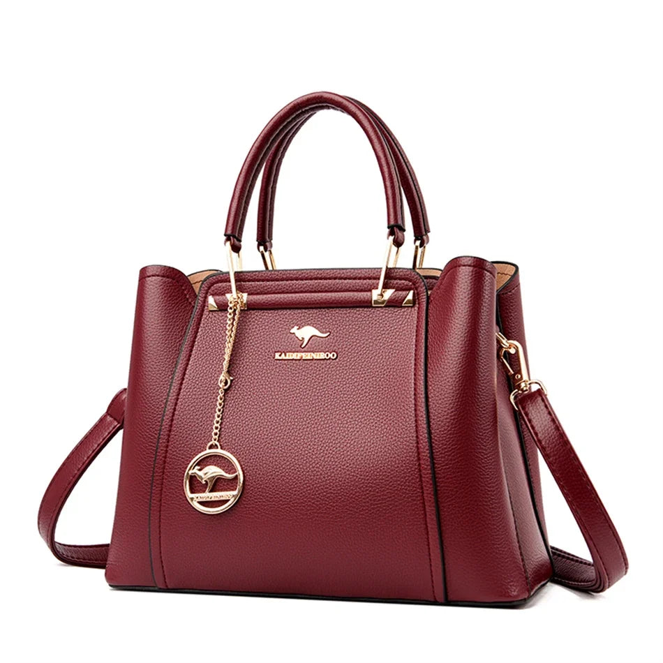Elegant Women's Leather Shoulder & Crossbody Bag
