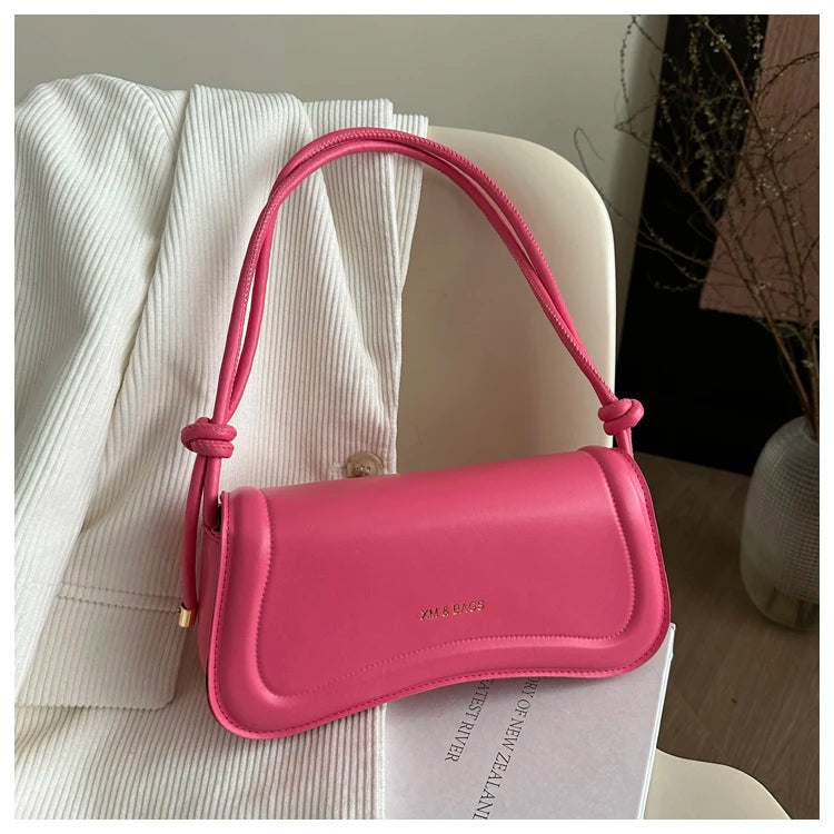 Faionable mat Women's Crossbody Bag Underarm Bag Soft PU Leather Single oulder Bag for Casual Ocns