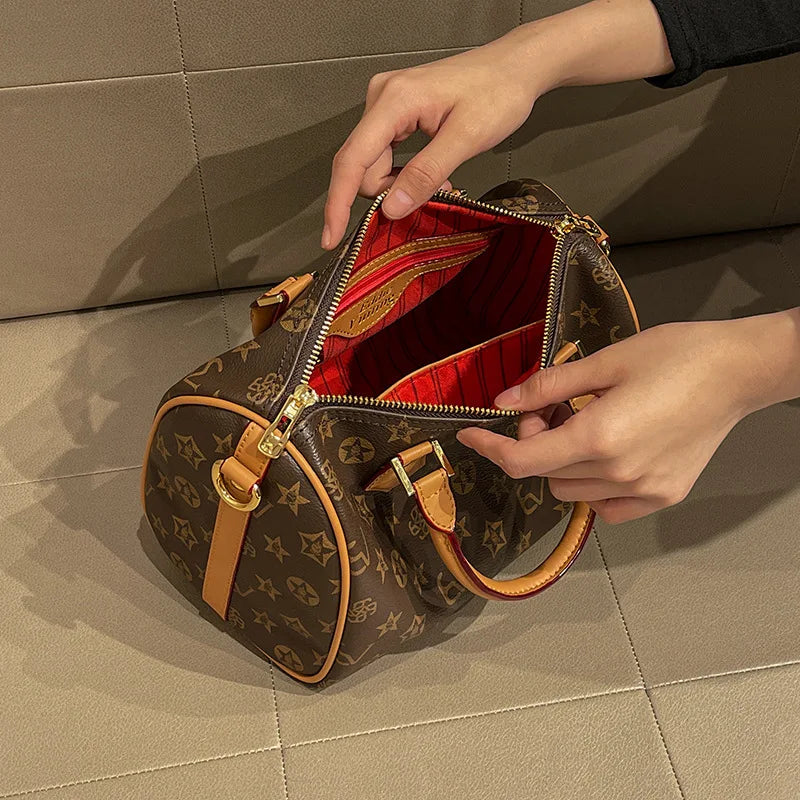 Luxury Women's Handbag Leather Crossbody Bag Shoulder Bag Tote Bag Famous Designer Classic Elegant Style