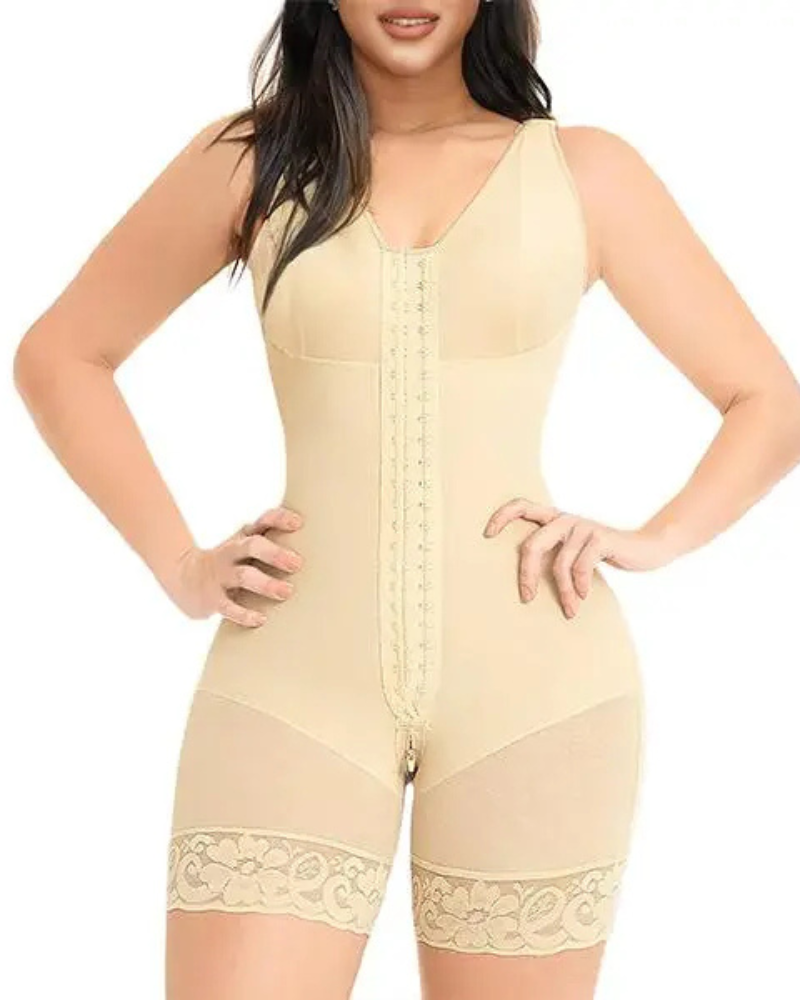 Flash Sale Extra Plus Size Shaper Bodysuit Tummy Control Shapewear With Bra