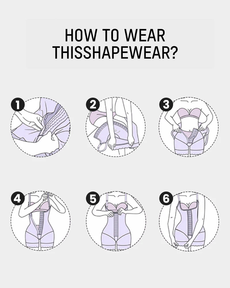 Flash Sale Extra Plus Size Shaper Bodysuit Tummy Control Shapewear With Bra