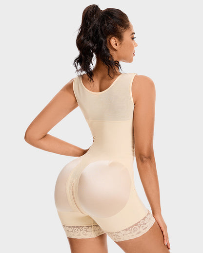Flash Sale Extra Plus Size Shaper Bodysuit Tummy Control Shapewear With Bra