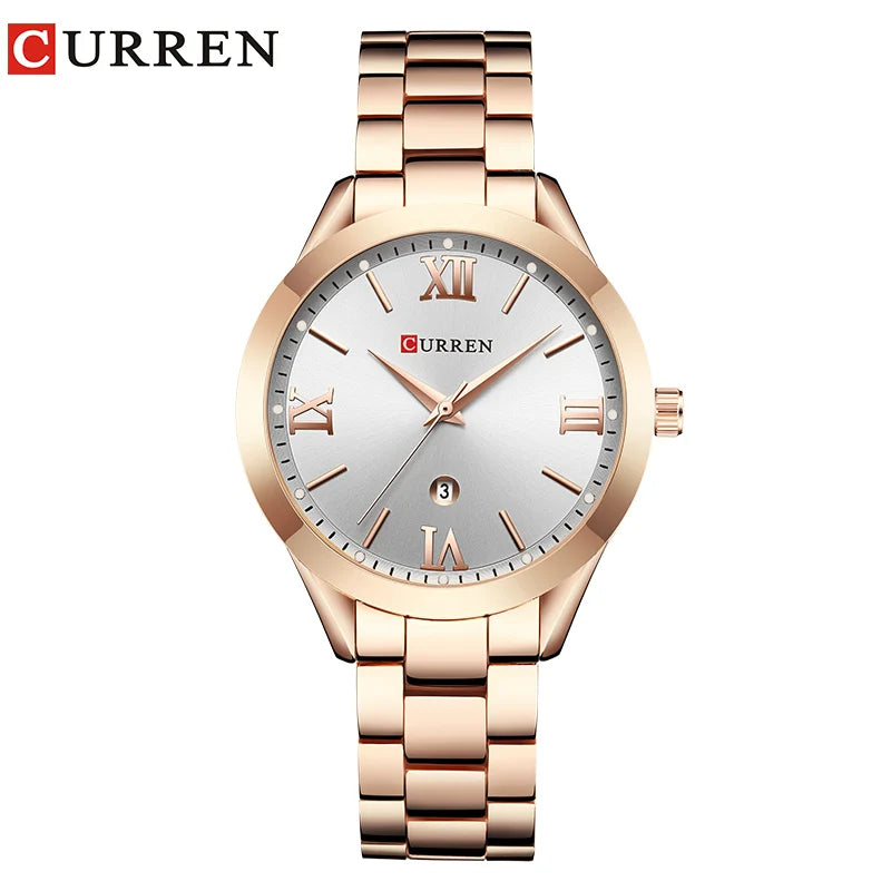 CURREN Elegant Women's Stainless Steel Watch