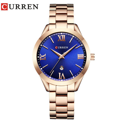 CURREN Elegant Women's Stainless Steel Watch