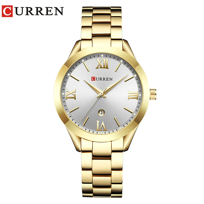 CURREN Elegant Women's Stainless Steel Watch