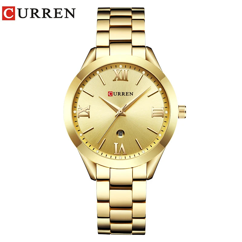 CURREN Elegant Women's Stainless Steel Watch