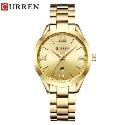 CURREN Elegant Women's Stainless Steel Watch