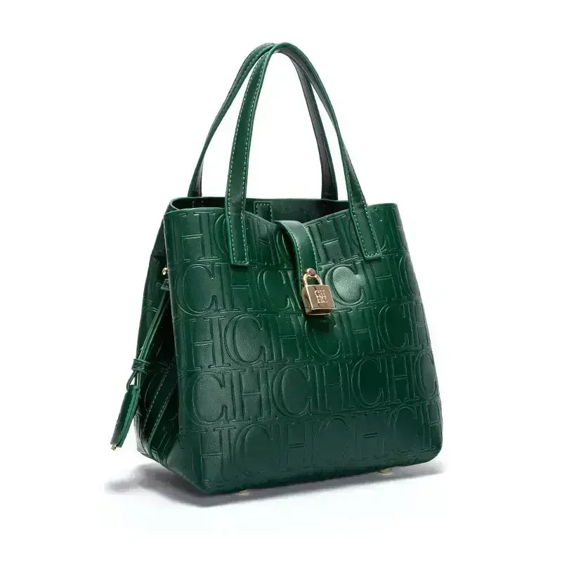 Elegant Embossed Crossbody Tote for Women