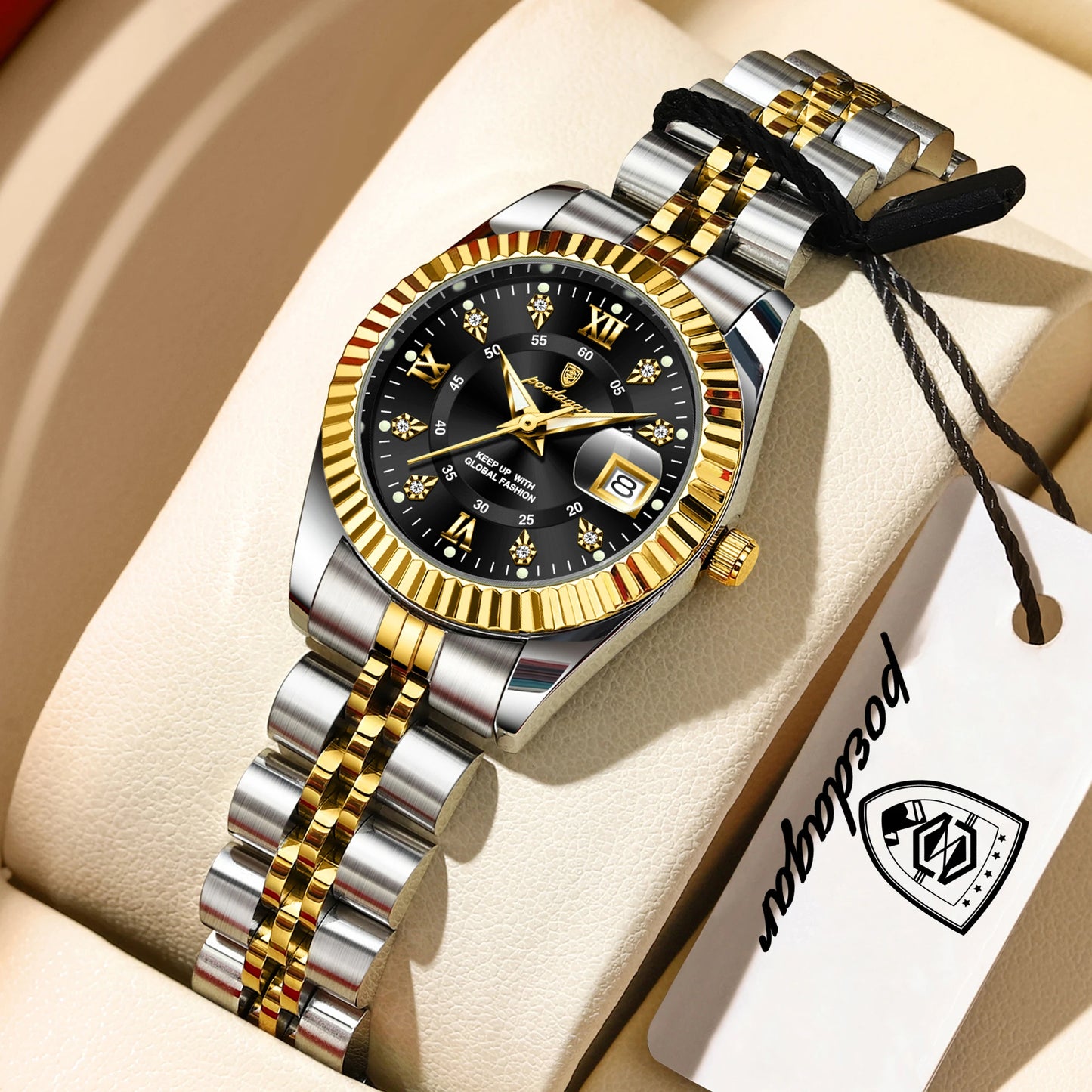 Elegant Luminous Women's Waterproof Watch