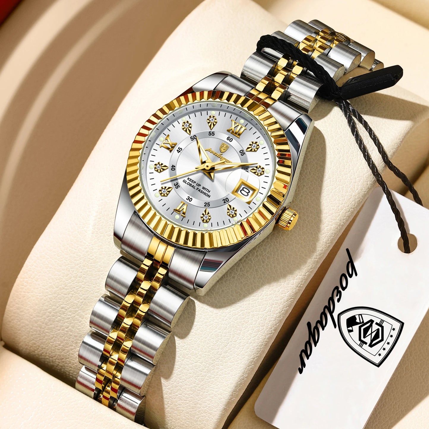 Elegant Luminous Women's Waterproof Watch