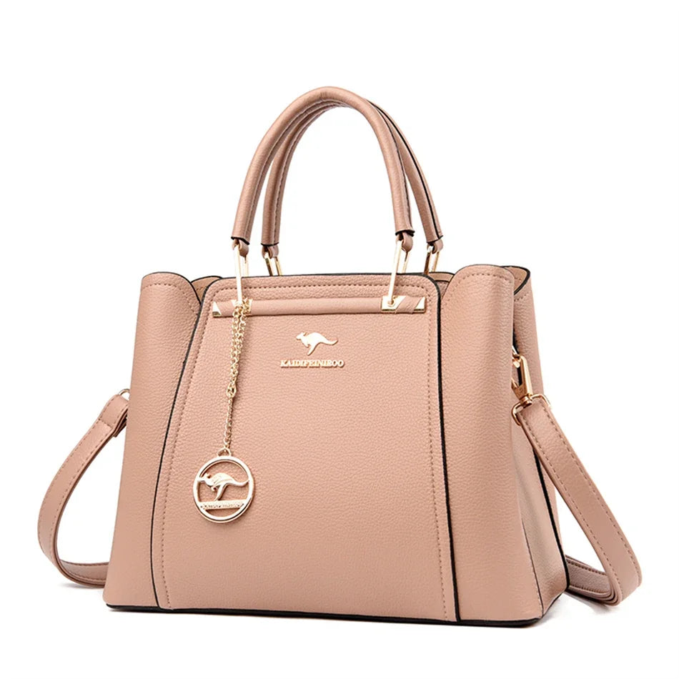 Elegant Women's Leather Shoulder & Crossbody Bag