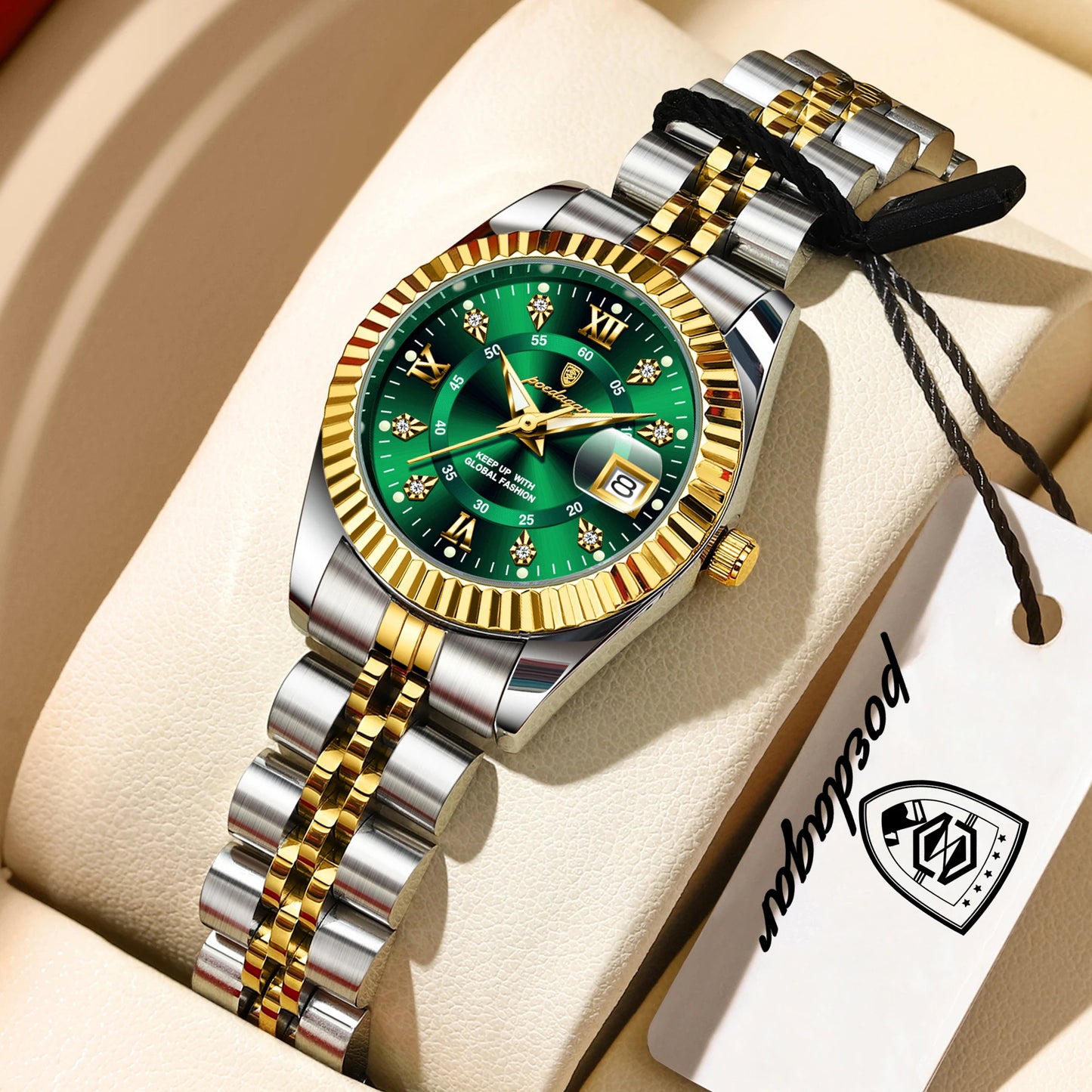 Elegant Luminous Women's Waterproof Watch