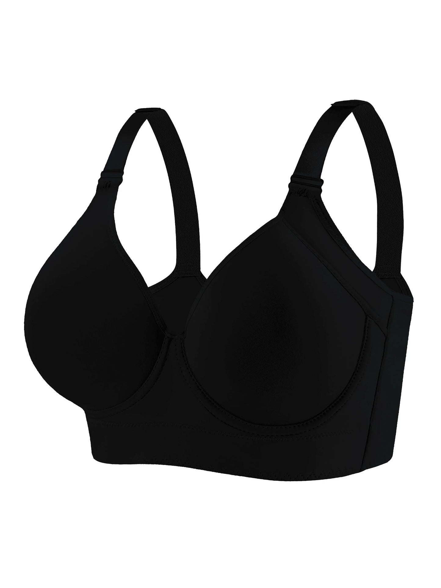 Elegant Seamless Full Coverage Nylon Bra - Buy 1 Get 2