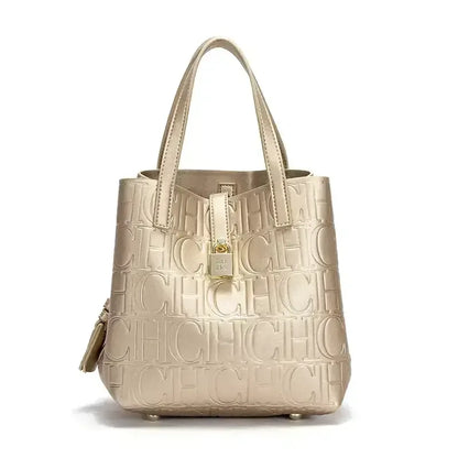 Elegant Embossed Crossbody Tote for Women