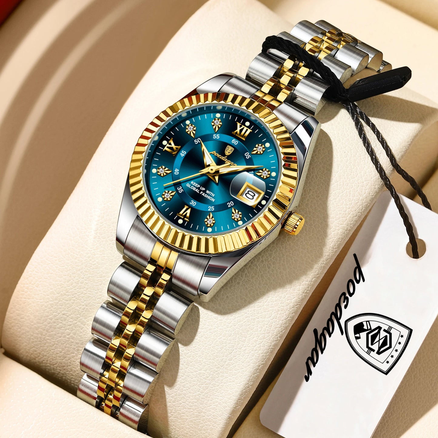 Elegant Luminous Women's Waterproof Watch