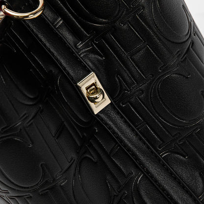 CHCH Women's Tote Bag New Steel Embossed Handheld Bun Mother Shopping Bag