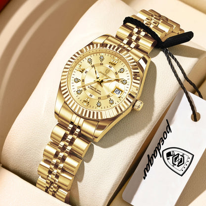 Elegant Luminous Women's Waterproof Watch
