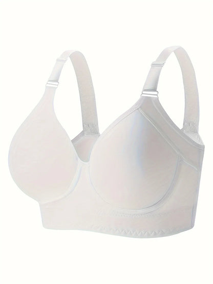 Elegant Seamless Full Coverage Nylon Bra - Buy 1 Get 2