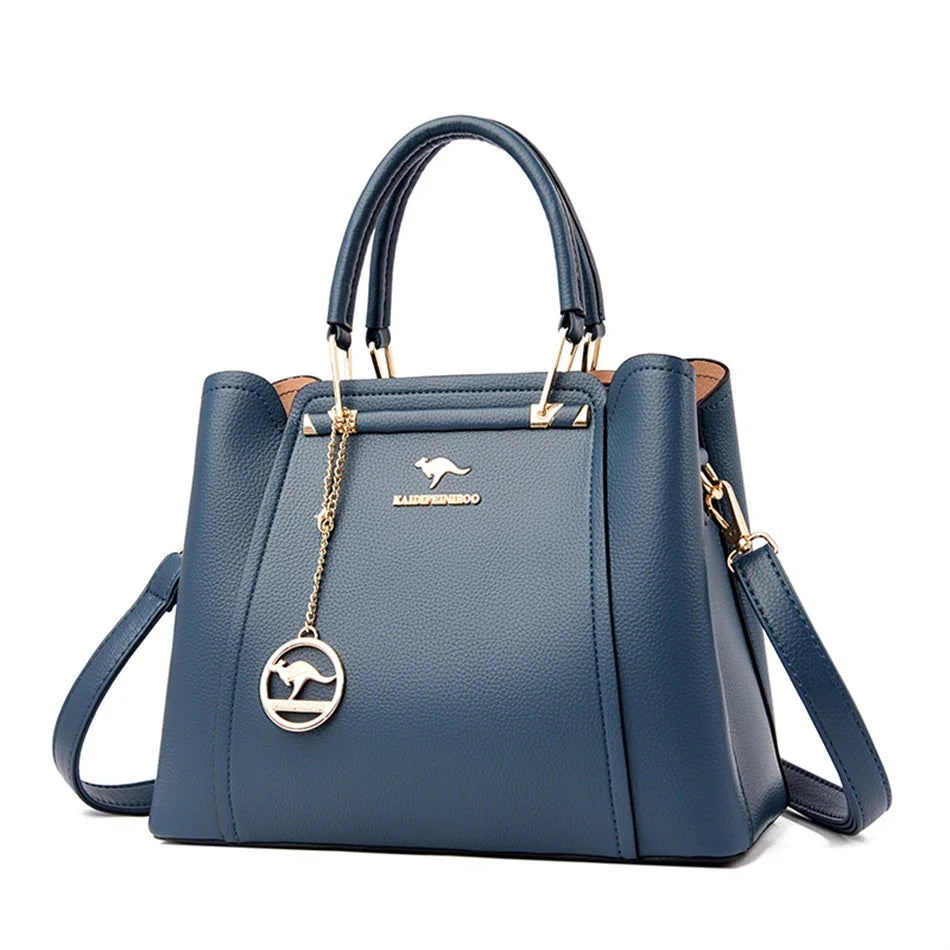 Elegant Women's Leather Shoulder & Crossbody Bag