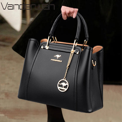 Elegant Women's Leather Shoulder & Crossbody Bag