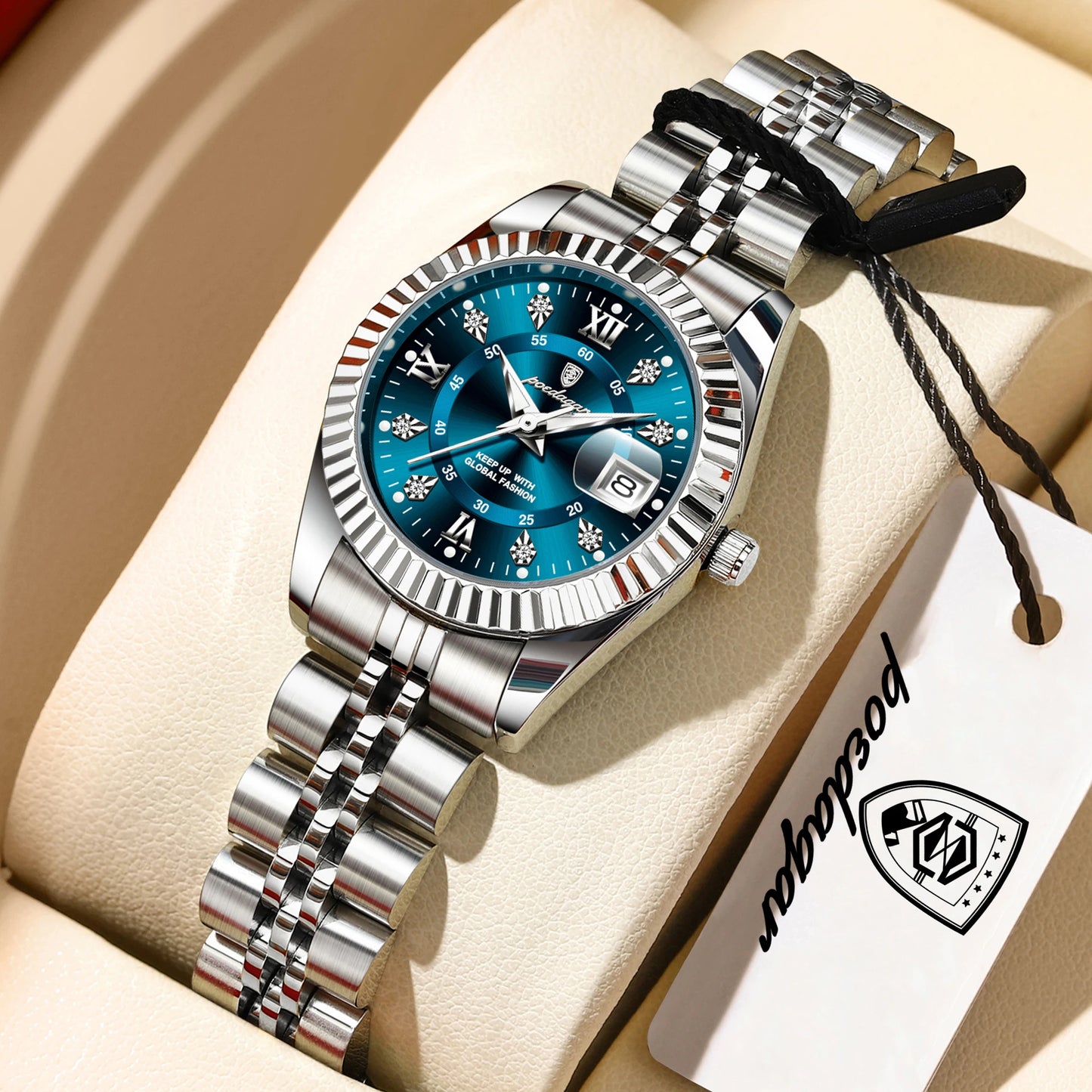 Elegant Luminous Women's Waterproof Watch