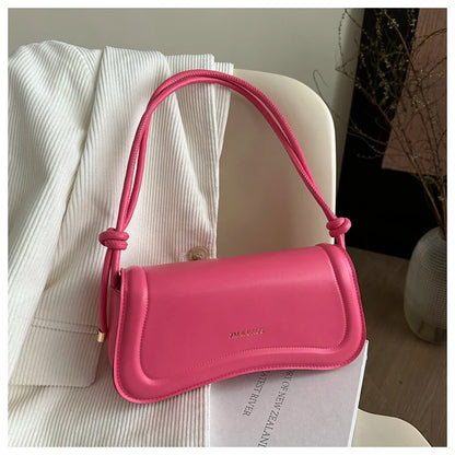 Faionable mat Women's Crossbody Bag Underarm Bag Soft PU Leather Single oulder Bag for Casual Ocns
