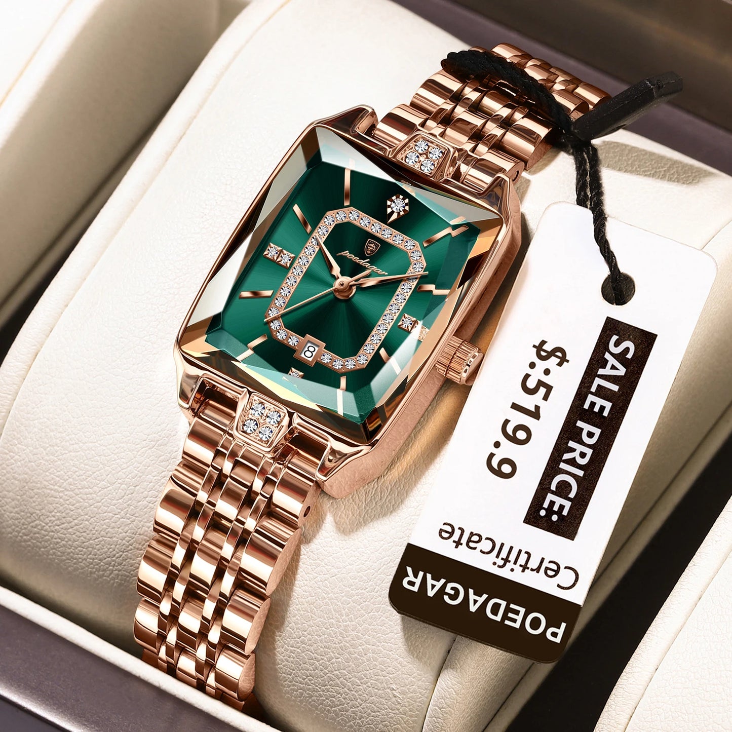 Elegance Defined: Women's Luxury Waterproof Watch