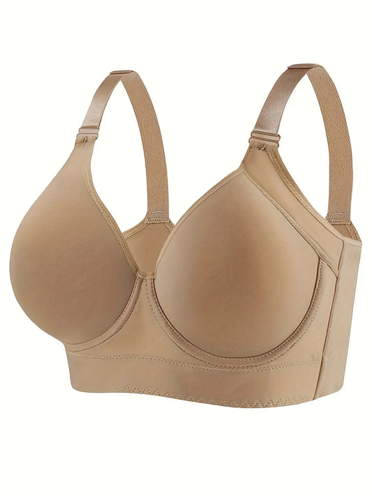 Elegant Seamless Full Coverage Nylon Bra - Buy 1 Get 2
