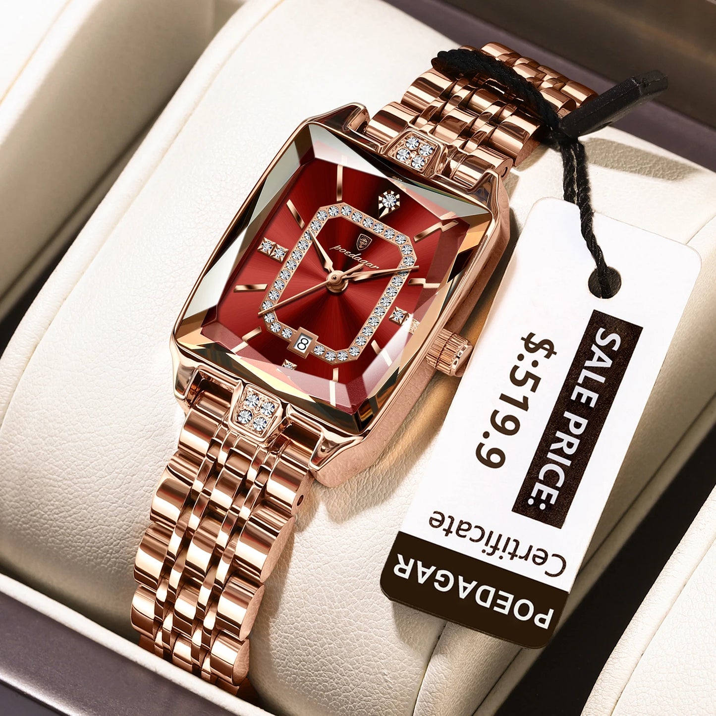Elegance Defined: Women's Luxury Waterproof Watch
