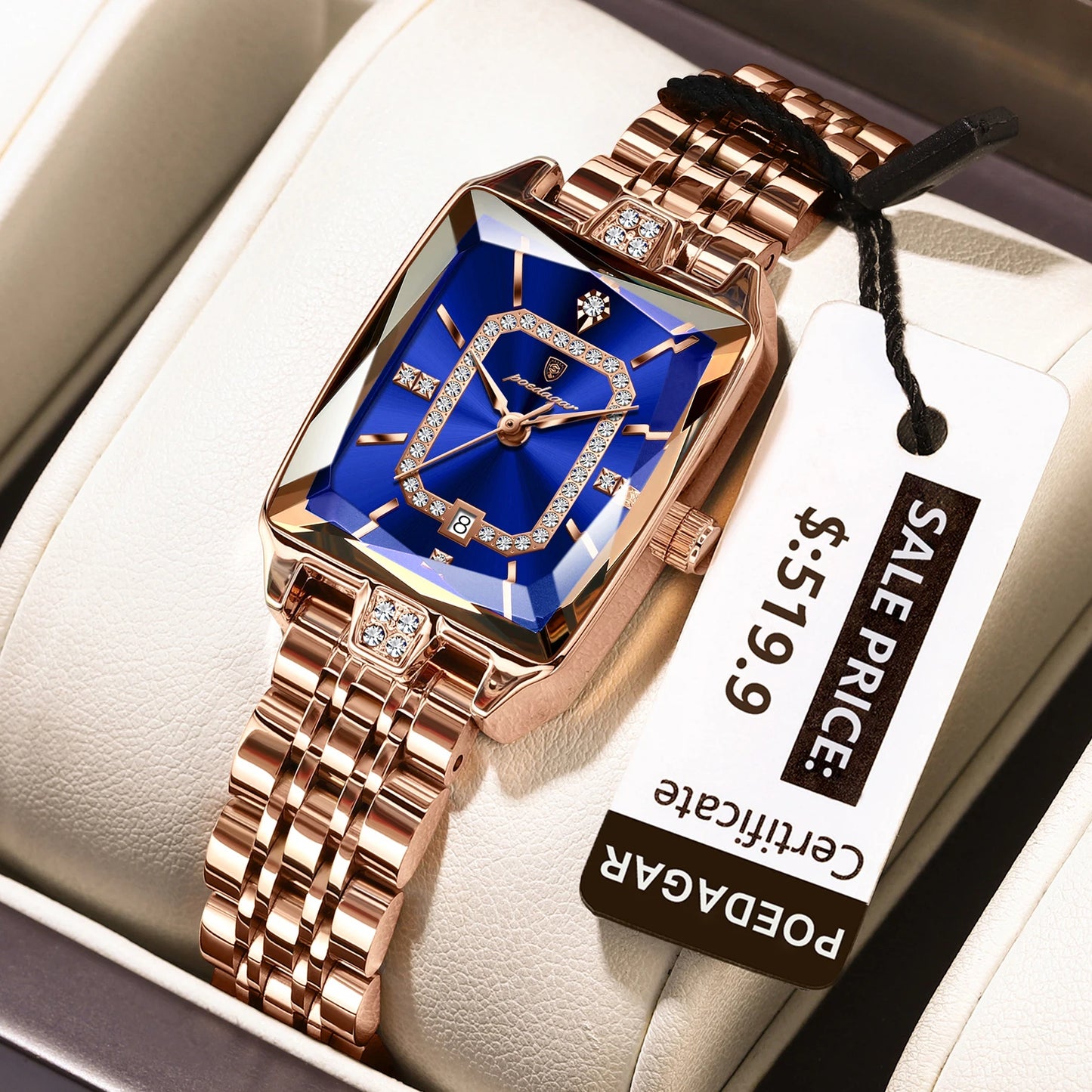 Elegance Defined: Women's Luxury Waterproof Watch
