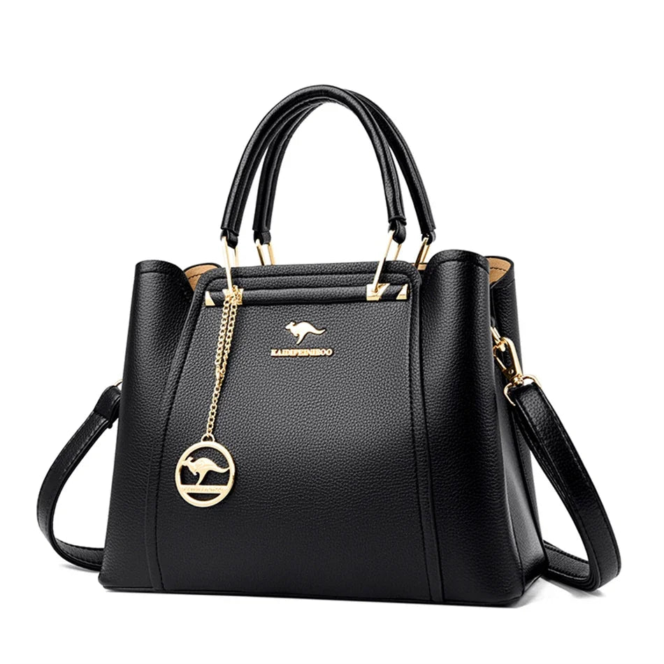 Elegant Women's Leather Shoulder & Crossbody Bag