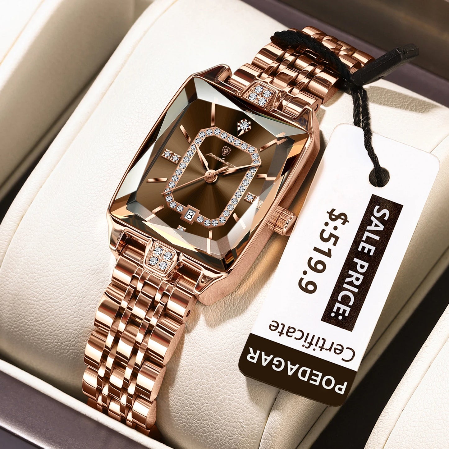 Elegance Defined: Women's Luxury Waterproof Watch