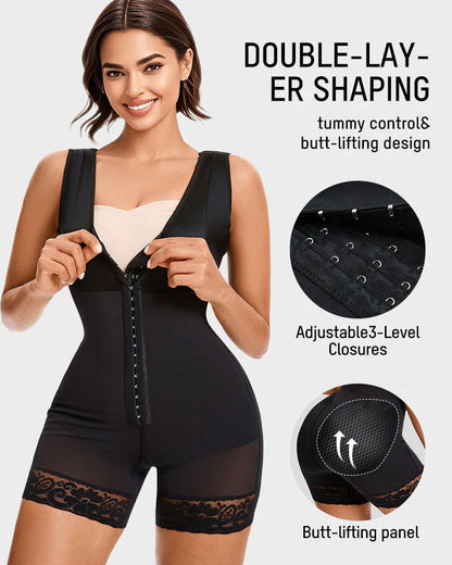 Flash Sale Extra Plus Size Shaper Bodysuit Tummy Control Shapewear With Bra