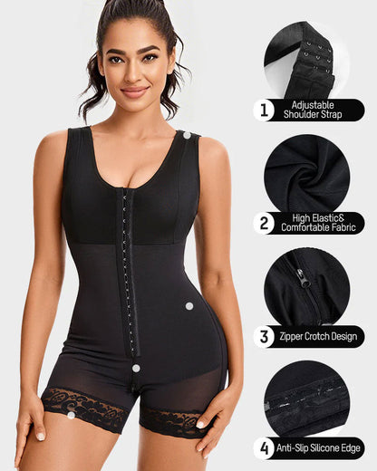 Flash Sale Extra Plus Size Shaper Bodysuit Tummy Control Shapewear With Bra